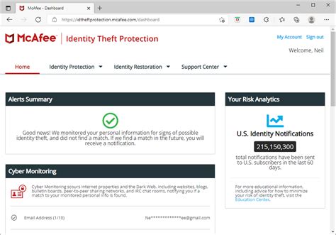 mcafee id protection review.